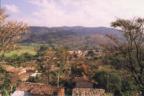 1.3.03 Copan Ruinas, Honduras, red-tiled roofs, dusty streets, lush rolling hills.  A nice welcome to Honduras
