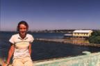 12.3.03 Utila, Honduras, bay view from the breezy bridge
