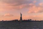 view of Statue of Liberty, New Jersey/New York