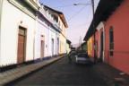 14.3.03 Granada, Nicaragua, Gorgeous britht coloured Colonial buildings.