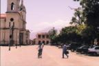 14.3.03 Granada, Nicaragua, Cathedral in the plaza central. Another gorgeous day in Central America.